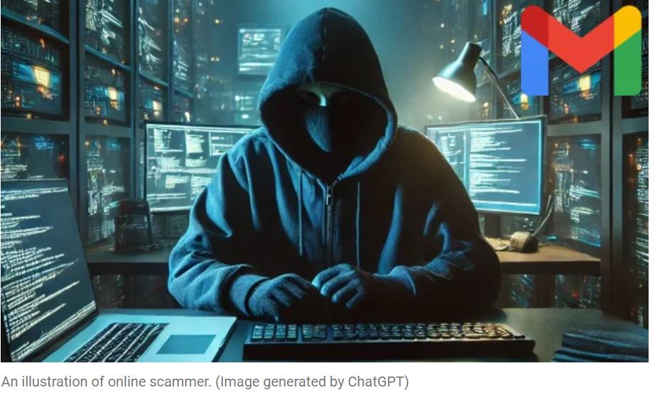 Gmail scam warning
